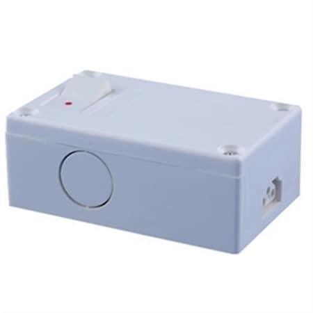Jesco 2-Wire Plastic Hardwire Box with Control Switch SP-B